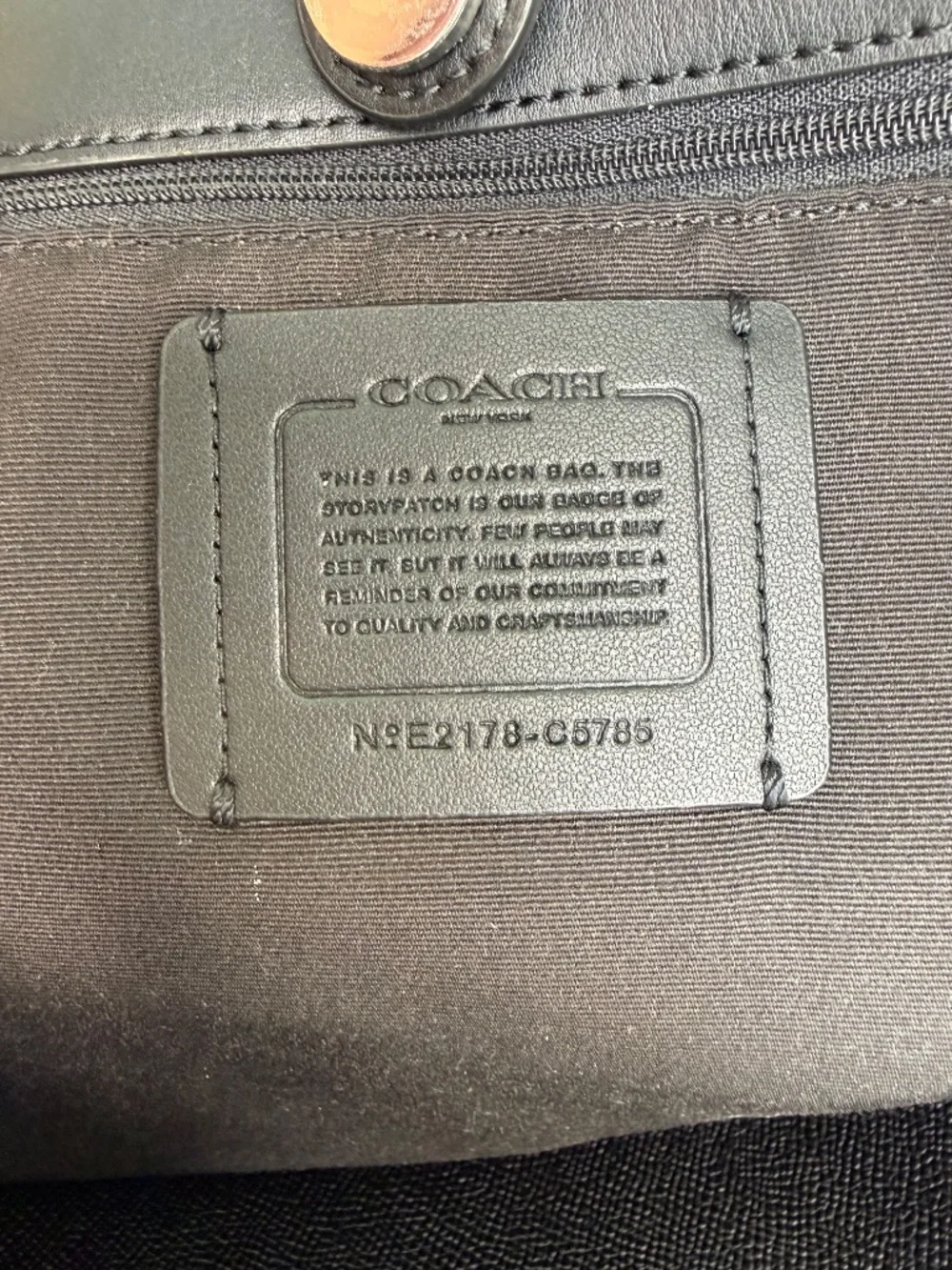 Coach City Tote in Signature Canvas with Vintage Rose Floral Print - Picture 9 of 13